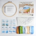 thumbnail image 3 of pitrice Landscape Wool Needle Felting Kit Beginner Children DIY Christmas Beach, 3 of 7