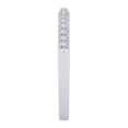 thumbnail image 4 of 10K White Gold, Diamond Bridal Wedding Band (1/6 cttw), 4 of 5
