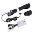 thumbnail image 3 of Kit de conversión de scooter eléctrico, scooter eléctrico con empuñaduras medias y completas, controlador y medidor LCD para motor de 350 W, 24 V, 36 V y 48 V., 3 of 14