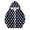 a-Black217, variant on Girls Kids Polka Dot Print Zip Up Hoodie Jacket Long Sleeve Casual Loose Fit Hooded Coat With Side Pockets For Daily Loungewear Light Purple 6-7 Years