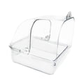 thumbnail image 4 of Baño para pájaros, bañera colgante para loros enjaulada, para pájaros pequeños, pinzón, Claro, 4 of 8