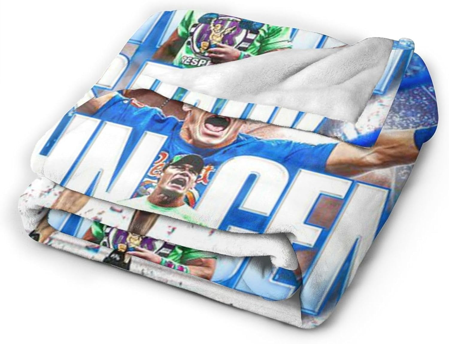 Ultra-Soft Anti-Pilling Lightweight Warm Blanket John Cena Blanket Cozy Blankets Decor for Couch Bed Sofa Bedroom Home 50x40 in