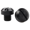 thumbnail image 1 of Scienceny 2 piezas proceso CNC antioxidante espejo retrovisor agujeros tapones tornillos resistentes al desgaste pernos cubiertas en el sentido Vehículos, repuestos y accesorios Mis Negro, 1 of 6