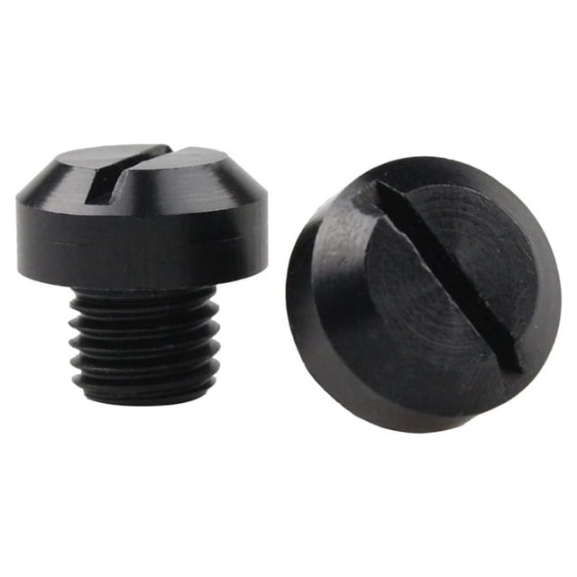 Scienceny 2 piezas proceso CNC antioxidante espejo retrovisor agujeros tapones tornillos resistentes al desgaste pernos cubiertas en el sentido Vehículos, repuestos y accesorios Mis Negro