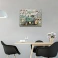 thumbnail image 3 of Farmhouse Barn Truck Wall Art Rustic Old Barn Teal Truck Butterfly Pictures Wall Decor Christian Motivational Quotes Prints Framed Modern Home Artwork for Living Room Bedroom Bathroom 16"x12", 3 of 6