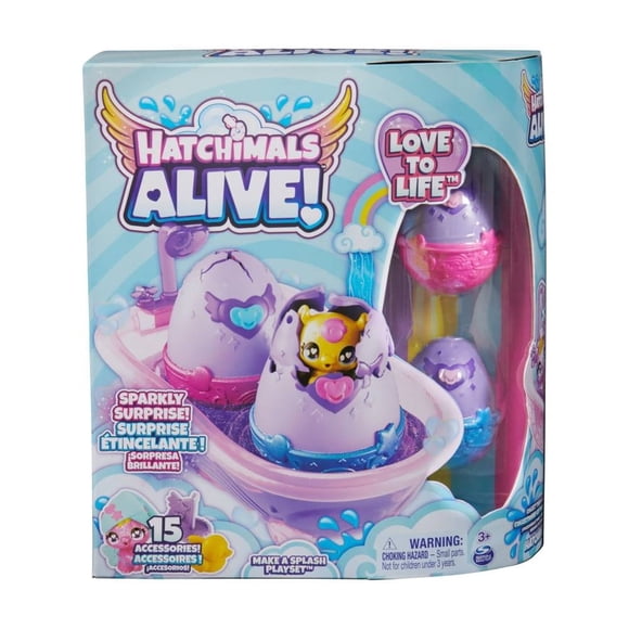 Set de Figuras Spin Master Hatchimals Bañera Pack