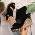 thumbnail image 5 of Fukaraa Orthopedic Wedge Sandals Ankle Strap Espadrilles Women Boho Summer Arch Support, 5 of 9