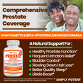 thumbnail image 5 of Simply Potents Prostate Support Supplement for Men, 120 Capsules – Enhanced Formula with Saw Palmetto, Beta-Sitosterol, Zinc, Pygeum, 5 of 7
