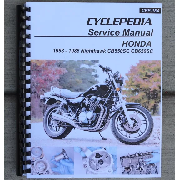 1983-1985 Honda Nighthawk CB550 CB650 CB 550 650 SERVICE & REPAIR MANUAL