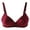 Wine, variant on XMMSWDLA Women's Plus Size Bra with Lace Gym Bras for Women Workout Womens Bras No Underwire Full Support