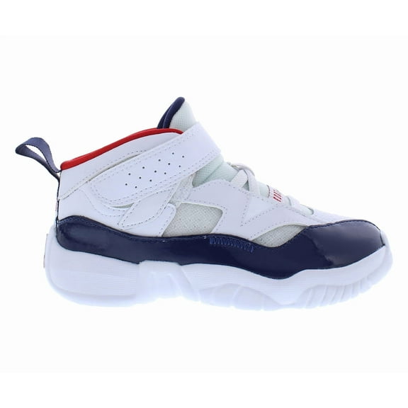 Nike Jumpman Two Trey Infant/Toddler Shoes Size 10, Color: White/Navy/University Red