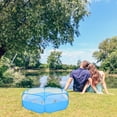 thumbnail image 3 of Phenofice Small Animal Playpen with Cover Blue Durable Nylon for Indoor Use 1Set, 3 of 8