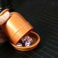 thumbnail image 2 of Dice Cup Smooth Surface Anti-crack Comfortable Hand Feeling Wear-resistant Table Game Bar Club KTV Dice Cup with Base, 2 of 7