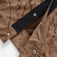 thumbnail image 5 of Betivan Men's Corduroy Top Double Tone Cracked Casual Versatile Shirt Jacket Men's Long Sleeved Lapel Top/shirt Mens Casual Outerwear Warm Fall Winter Clothing, 5 of 6