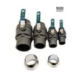 thumbnail image 4 of 3/4" Pro Series- 2PC PVC Ball Valve with Stainless Steel Handle with Chromium ABS Ball [Threaded], 4 of 4