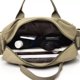 thumbnail image 4 of Guardurnaity Bolso bandolera de lona con amplios compartimentos para viajeros y profesionales de negocios Bolsas de mensajero y de hombro negro, 4 of 6