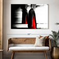 thumbnail image 3 of Elephant Stock Red Bottom Heels Pop Wall Art - Horizontal Canvas Wall Art - Living Room Wall Decor - Fashion And Beauty Canvas - White And Black Decor - 51" x 34", 3 of 8
