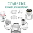 thumbnail image 6 of 4Pack Duckbill Valves Silicone Diaphragm for Portable Breast Pump Spare Parts Breast Pump Accessories, 6 of 10