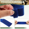 thumbnail image 5 of Uxcell Boot Straps, Boot Elastic Ankle Straps Band Hook and Loop Blue 12", 5 of 7