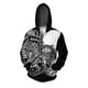 thumbnail image 4 of Sudadera con capucha y estampado de calaveras para hombre, ropa de otoño, sudaderas con capucha modernas para hombre, sudaderas con capucha informales holgadas, sudaderas con cremallera, 4 of 5