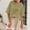 Green, variant on Casual Women's T Shirts Classic Round Neck With Button Detail Short Sleeve Comfortable Everyday Wear For Spring And Summer Women Tops Spandex Womens Solid Color Top Women Swim Tee 100 Polyester Shirts