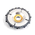 thumbnail image 1 of Amdohai 4 Inch Grinder Disc and Chain with Screws Fixing 22 Tooth Fine Cut Chain Set for 100/115 Angle Grinders, 1 of 8