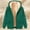 Green, variant on Women's Autumn/Winter Lamb Coat Heavy Plus Heavy Printed Hooded Cardigan Plus Size Coat plus Size Sweaters for Women Light Wool Coat plus Size Women Jackets And Coats 5x Womens Winter Coat Womens