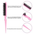 thumbnail image 5 of Juego de peines para peinar el cabello, cepillo para el cabello con cola de rata, cepillo para bordes para cepillar, peinar y alisar el cabello para mujeres (negro) 15 piezas, 5 of 5