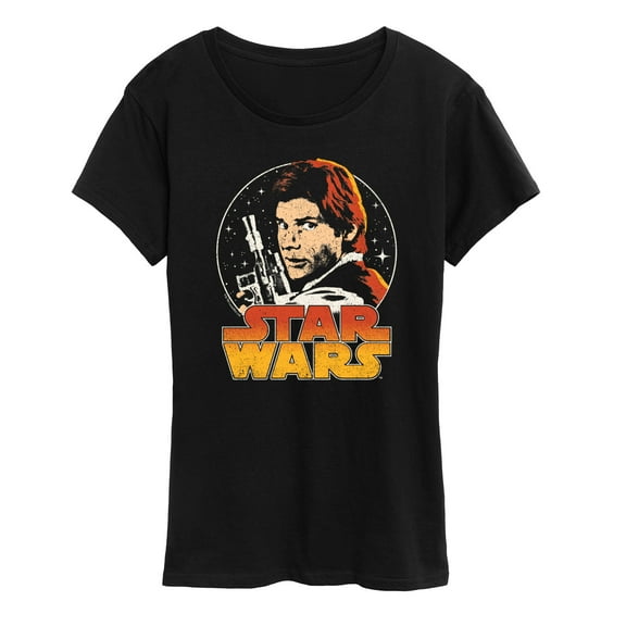 Star Wars - Han Solo Logo - Women's Short Sleeve Classic Fit Tee