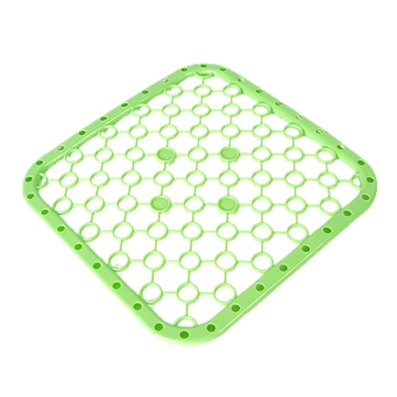 Fankiway Plastic Kitchen Sink Protector Draining Mat Deluxe Anti-Slip Scratch