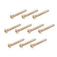 thumbnail image 1 of Unique Bargains Tornillos de máquina con socket hexagonal de acero al carbono Tornillos de muebles M6x1.97" 10Pcs, 1 of 4