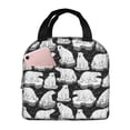 thumbnail image 1 of Easygdp Cute Cartoon Polar Bear Bolsa Térmica Premium - Tela Oxford Impermeable, Gran Capacidad, Bolsillo Frontal, Unisex para Trabajo, Escuela, Actividades al Aire Libre y Picnics, 1 of 8