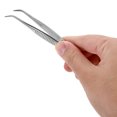 thumbnail image 6 of Soimiss Tweezer Set Stainless Steel Curved Serrated Tip for Home Repairs 4Pcs, 6 of 8