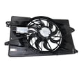 thumbnail image 2 of For Dodge Dart 2013 2014 2015 2016 Radiator Fan Assembly | Single Fan | With Controller | 1.4L Turbo | 2.0L/2.4L | Replacement For CH3115176 | 68189127AA, 55111482AC, 2 of 5