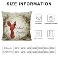 thumbnail image 5 of Nawypu  Cardinals Appear When Angels are Near Throw Pillow Cover Sofa Couch Christian Decoration Farmhouse Home Décor Wreath Cardinal Bird Decorative Pillowcase  Cushion Case,, 5 of 5