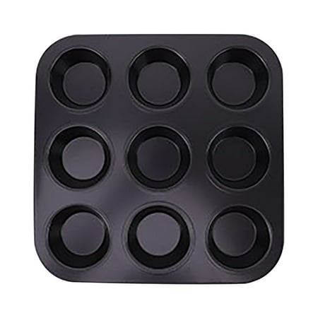 

Augper wholesale 4/6/9/12 Cup Cake Mould Muffin Pan Non-Stick Baking Pans Easy To Clean Nonstick Muffin Pan Carbon Steel Cupcake Pan Perfect for Making Muffins or Cupcakes Standar