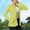 Yellow, variant on Womens 50+ Sun Protection Shirt Printed UV Hoodie Jacket Full Zip with Pockets Athletic Jackets Lightweight Quick Dry Running Workout