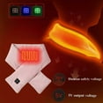 thumbnail image 5 of Grid Printed Heating Scarf Winter Warm Scarf Heating Scarf Three Gear Regulation USB Heater Heating Neck Brace Heating Pads, 5 of 5