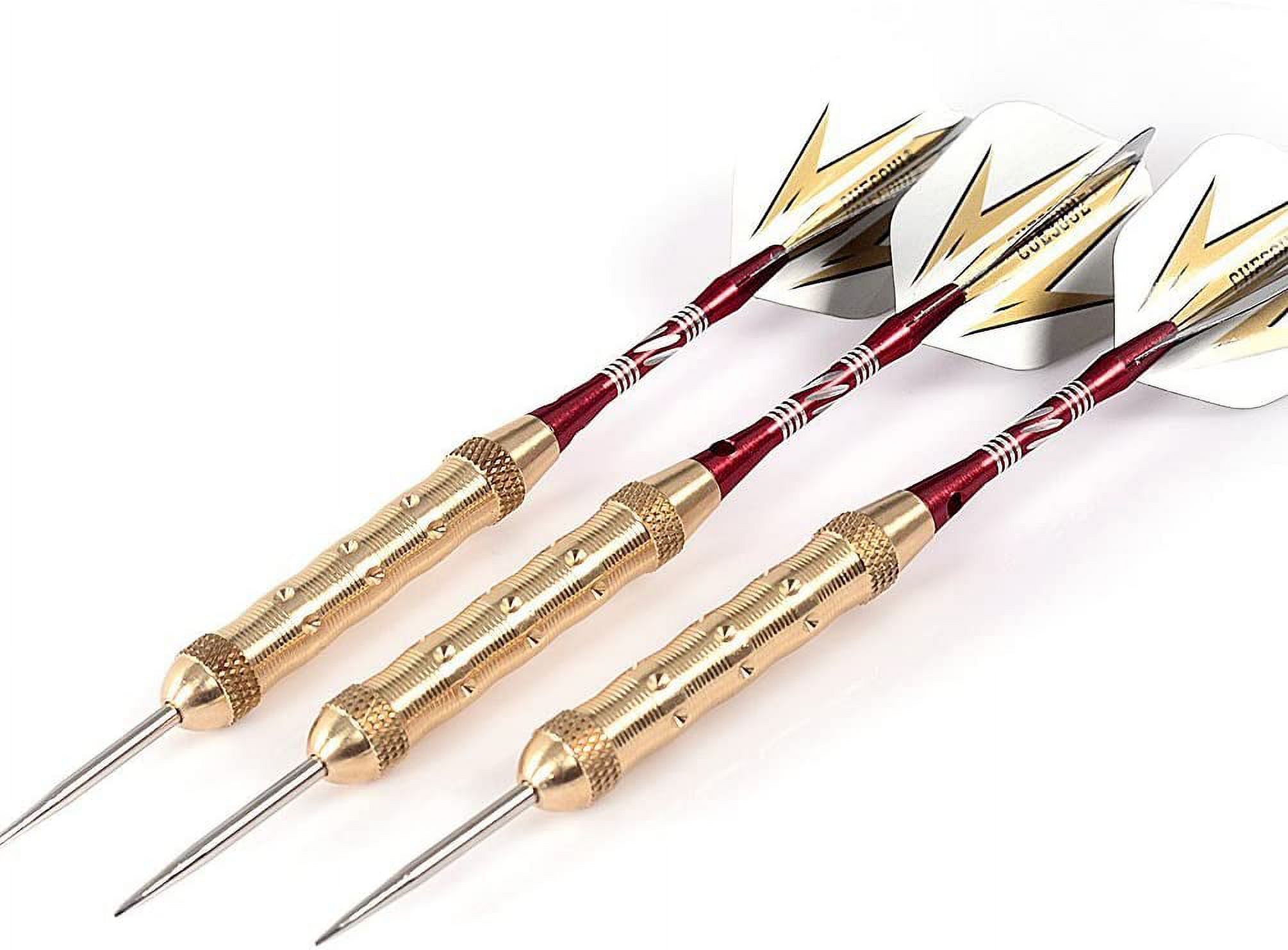 CUESOUL Steel Tip Darts 22g Barrel with Dart Shaft and Dart Flight with Dart Case - image 4 of 8