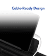thumbnail image 5 of Mainstays Portable Adjustable Personal Table with Cupholder and Tablet Holder, Black, 5 of 15