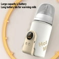 thumbnail image 3 of Portable Bottle Warmer, Fast Milk Bottle Warmer with 6 Levels Temperature Adjustment and Night Light, Cordless Baby Milk Warmer Accurate Temperature Control, 3 of 7