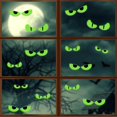 thumbnail image 3 of Pegatinas decorativas de pared de Halloween con forma de ojos que brillan en la oscuridad y ojos aterradores, 3 of 5