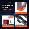 thumbnail image 5 of VEVOR Laser Engraver Laser Engraving Machine 10W Compressed Spot Eye Protection, 5 of 9