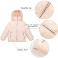 thumbnail image 3 of YOUI-GIFTS Unisex Kids Winter Coats Hooded Puffer Down Jacket Lightweight Ziper Poacket Puffer Jacket, 3 of 6