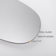 thumbnail image 4 of Espejo retrovisor convexa del lado del pasajero derecho, reemplazo de vidrio no calefaccionado, compatible con Ford Ka 2008-2016, 4 of 6