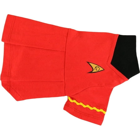 Pets Supply - Dog T-Shirt - Star Trek - Uniform Dog Skirt Red Uhura-S ST262