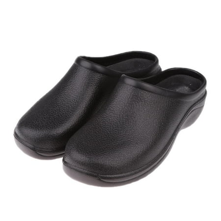 

Womens Mens Comfy Soft Kitchen Nursing Clogs Strapless Anti-Slip Shoes 37