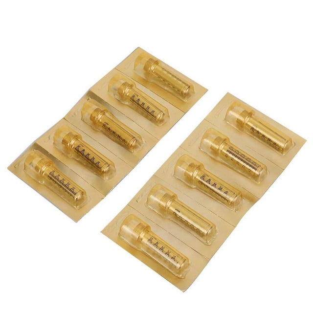 Vogacara 10 piezas de un solo 0,5 ml cabeza de ampolla Anti envejecimiento reemplazo de ojo jeringa pluma de inyección de ácido hialurónico Cuidado de ojos