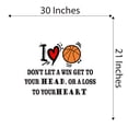 thumbnail image 4 of Boys Don't let a win get to your head Motivational Sports Wall Decal Decoration I Love Basketball Motivational Sport Lover Decal Lasts Years and Easily Removable - Size: 30 In(W) x 21 In(H), 4 of 5