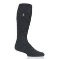 thumbnail image 4 of Heat Holders Men's Gabriel Original Twist Long Socks - Black/Grey US 7-12, 4 of 5